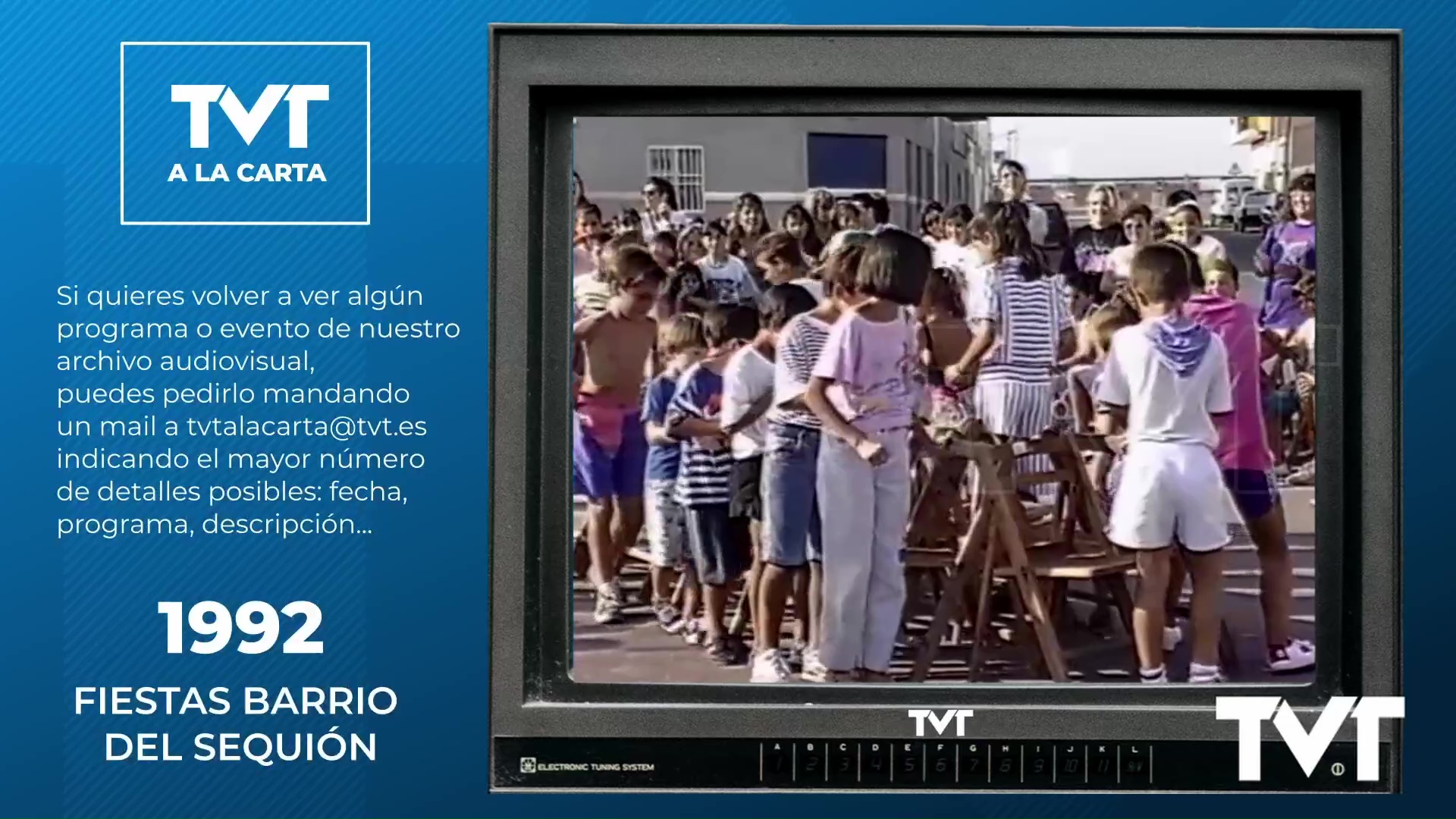 Fiestas del Sequión 1992